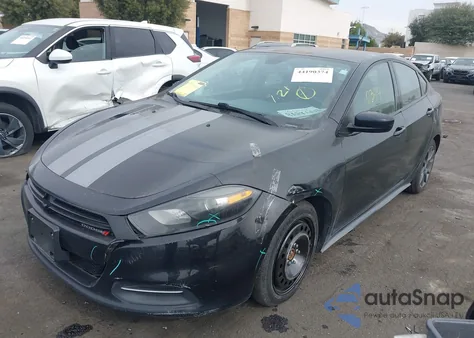 2016 Dodge Dart Se from USA, damaged, VIN 1C3CDFAA1GD555915